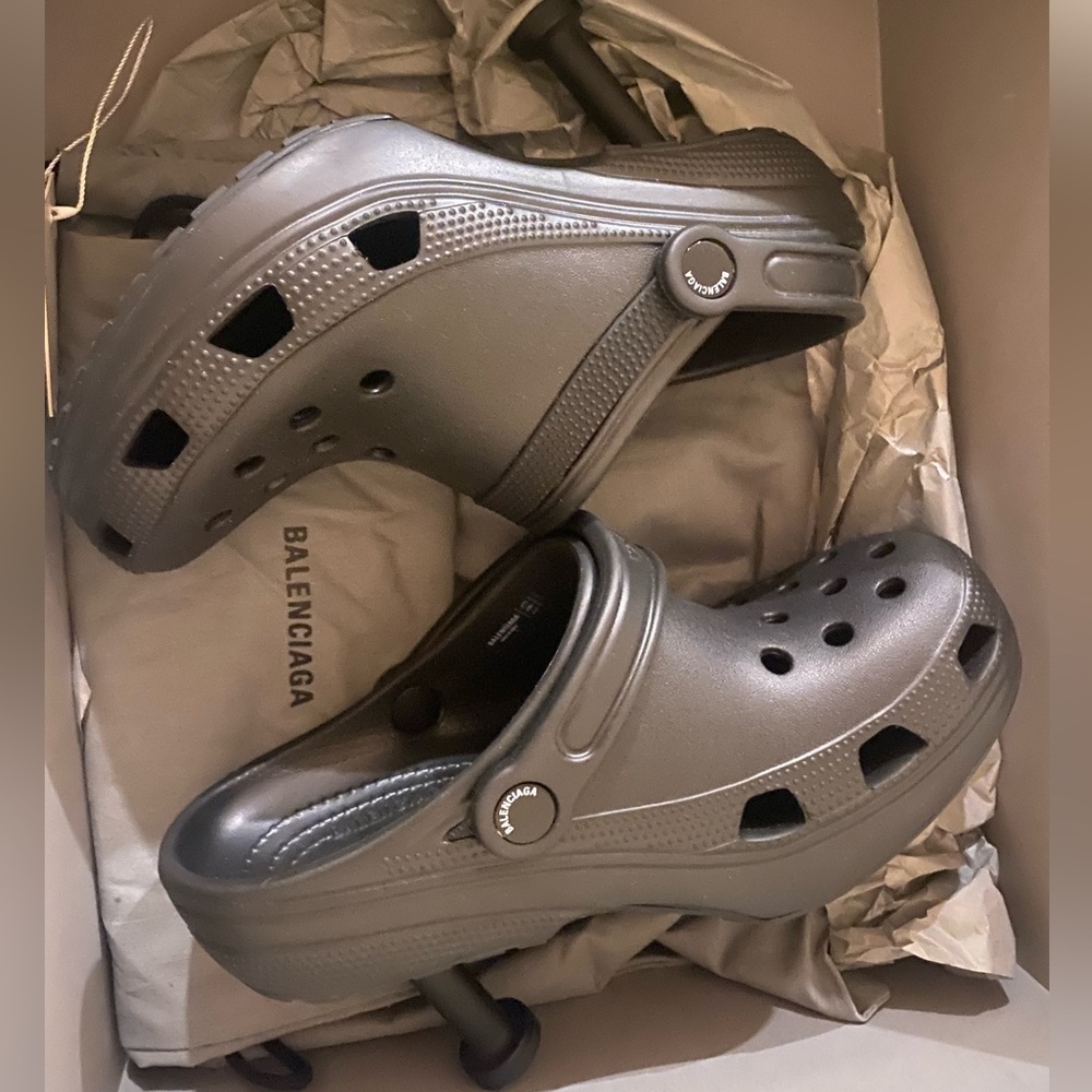 Balenciaga rubber Crocs Madame